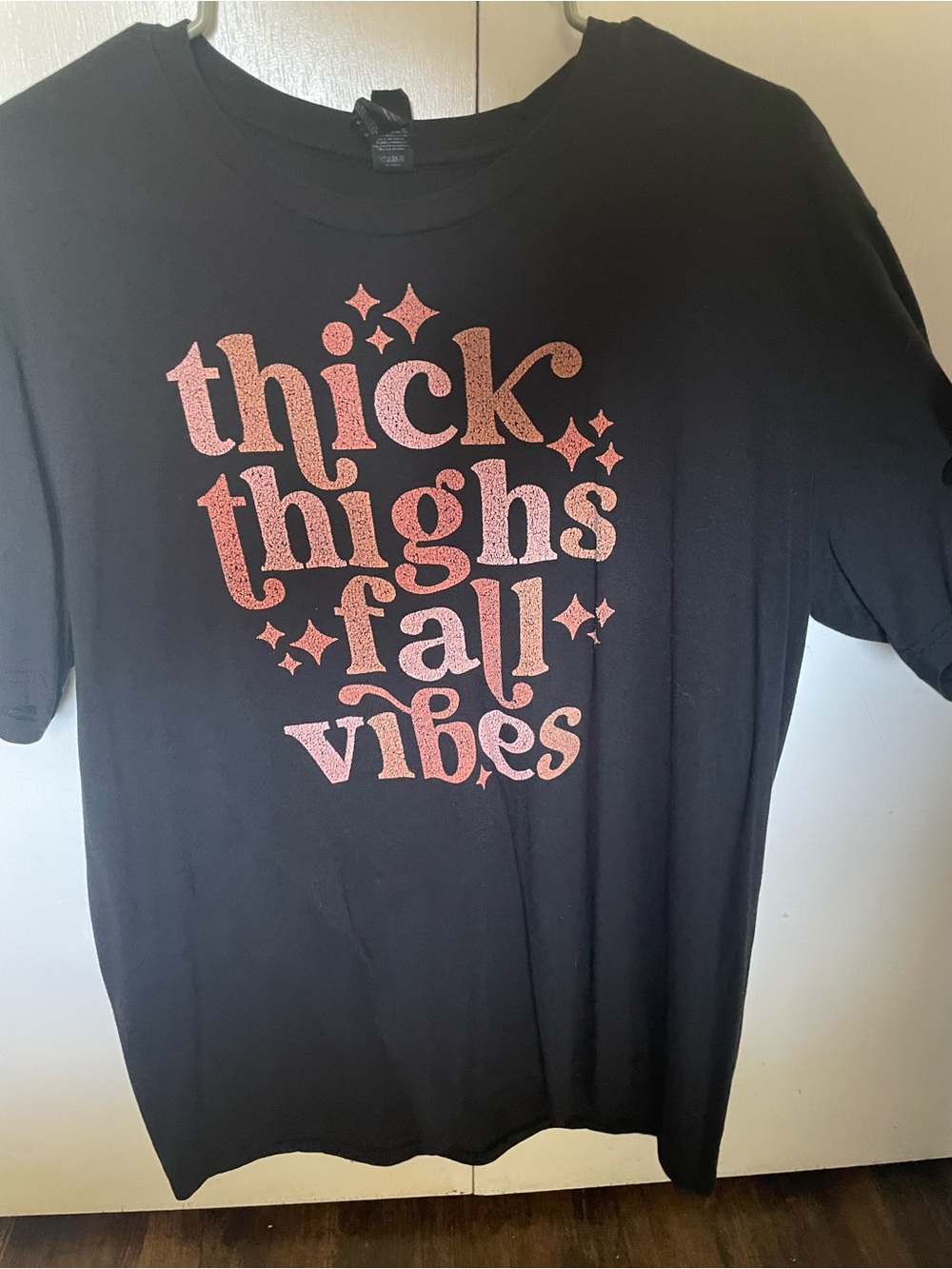 Thick Thighs Fall Vibes Graphic tee